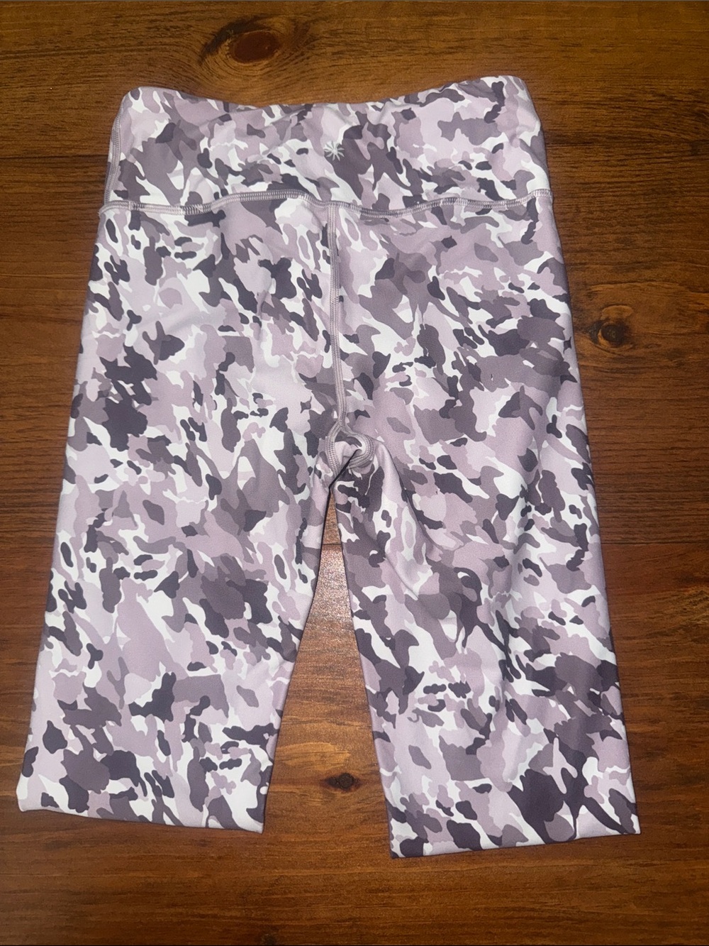 Athleta Girl Purple Camo High-Rise Leggings 29 inch length - Picture 4 of 6